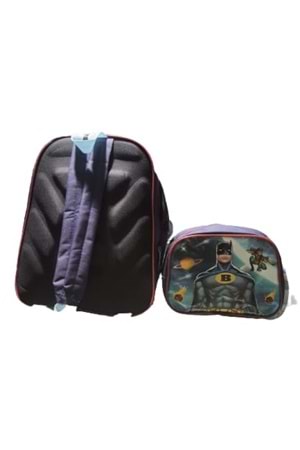 Crm İlkokul Erkek Üç Gözlü Sırt ve Beslenme Çanta St02220 - Lacivert - TEK EBAT