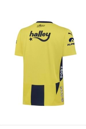 Fenerbahçe F02363 Çocuk Çubuklu İç Saha Forma 2024/2025 - Sarı