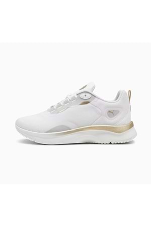 Puma Softride Orla Metallic Dream 397804_01 Kadın Spor Ayakkabı - Puma - Beyaz - ST02665-Beyaz-38.5