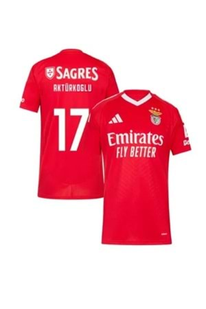 Kerem Aktürkoğlu K02712 Çocuk Benfica İç Saha Forması 2024-2025 - Kırmızı