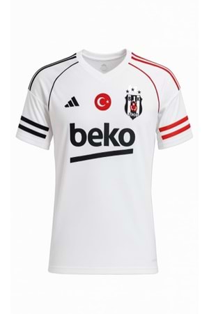 Beşiktaş B02862 Beşiktaş Jk İç Saha Çocuk Forması 2025/2026 - Beyaz