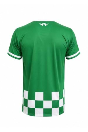 Konyaspor K03281 Çocuk Damalı Alternatif 3. Forma 2026-2027 - Yeşil - ST03281-Yeşil-116