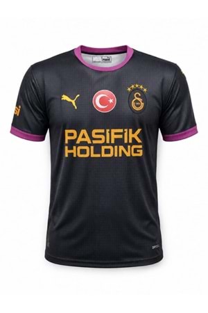 Galatasaray G03323 Dış Saha Forması 2026-2027 - Siyah - ST03323-Siyah-S