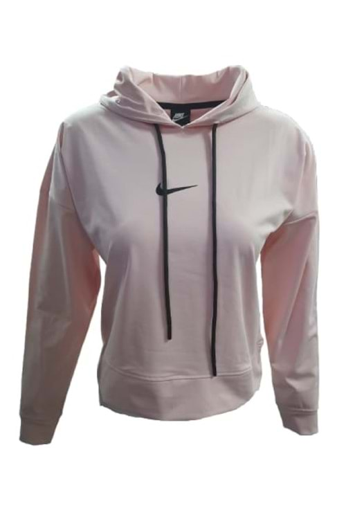 Nike 0734 Kadın Kapişonlu Crop Dalgıç Sweatshirt