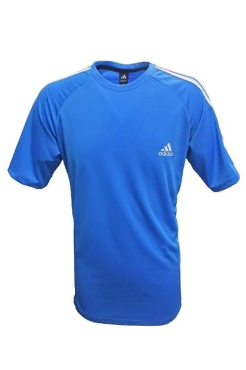 Adidas 2373 Erkek Sereno Mensh Kısa Kol Şeritli T-shirt