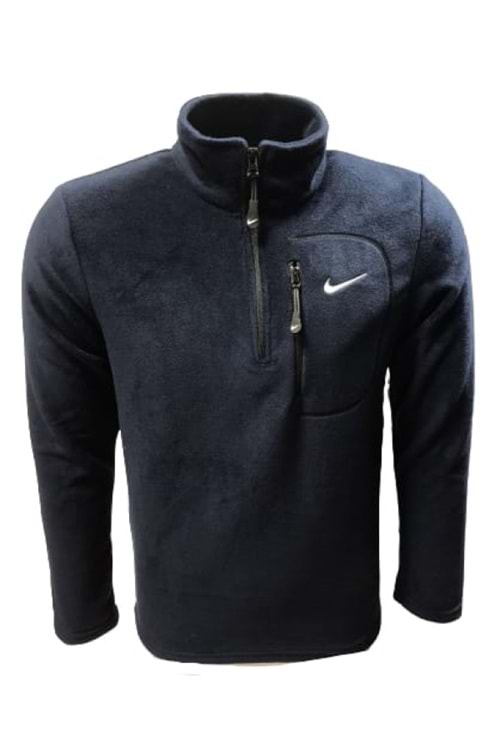 Nike N01371 Erkek Slim Fİt Yarım Fermuarlı Polar Sweatshirt