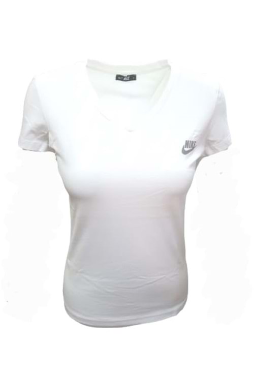 Nike Kadın Kısa Kol V Yaka T-shirt 22502