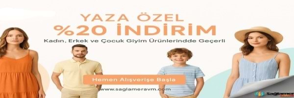 Yaza Özel İndirim