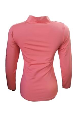 Nike 0740 Kadın Yarım Fermuarlı Dalgıç Sweatshirt - Turuncu - ST00159-Turuncu-XL