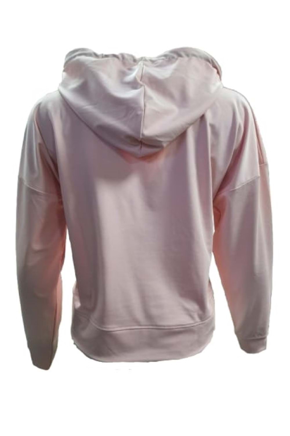 Nike 0734 Kadın Kapişonlu Crop Dalgıç Sweatshirt - Pembe - ST00161-Pembe-S