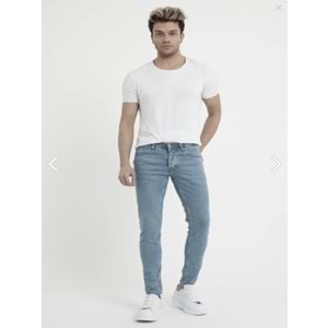 Hacker T 175-832 Erkek Denim Tom Slim Likralı Kot Pantolon