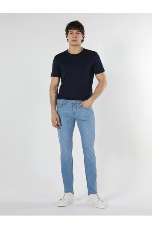 Hacker T 216-1680 Erkek Denim Tom Slim Licralı Kot Pantolon