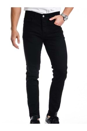 Hacker Tony Skinny T391-632 Erkek Full Slim Fit Kot Pantolon - Siyah - ST00263-Siyah-36