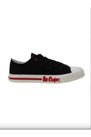 Lee Cooper Lc-30003 Unisex Anatomik Keten Kanvas Bağcıklı Spor Ayakkabı - Siyah - ST00269-Siyah-36