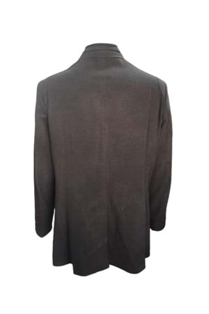Witwork Erkek Clasic Kaşe Kaban 178 - 178 - Kahverengi - 54