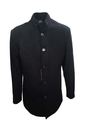 Witwork Erkek Clasic Kaşe Kaban 178 - 178 - Siyah - 60