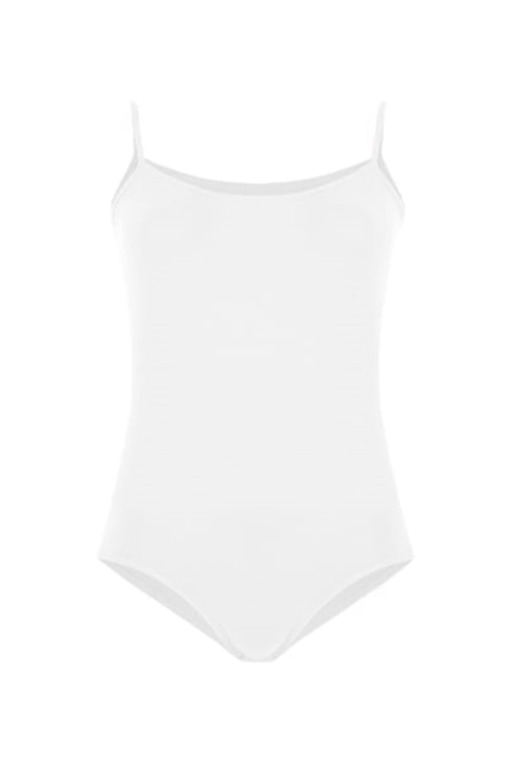 Ceylanoğlu C183 Kadın Likralı Çıtçıtlı İp Askılı 2li Body - Beyaz - ST00319-Beyaz-M