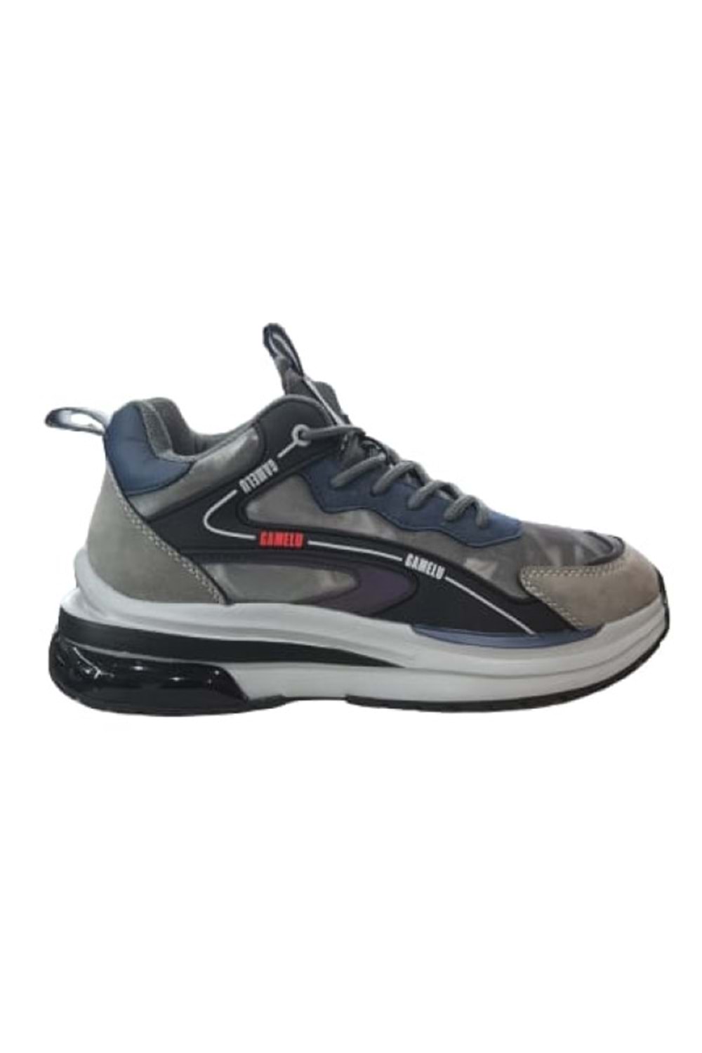 Gamelu 23Km Went Erkek Air Taban Soft Sneakers Spor Ayakkabı - Füme - ST00429-Füme-43