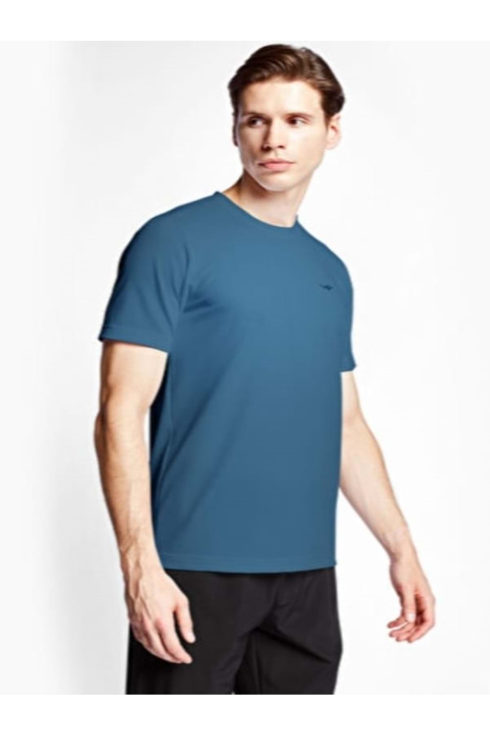 Lescon 25S-1298-25B Erkek Kısa Kol T-Shirt - Lescon - İndigo-M