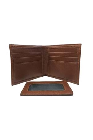 Gümüş G21 Erkek Deri Kartlık Cüzdan - Taba - ST00444-Taba-TEK EBAT