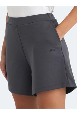 Slazenger Vidar Kadın Likralı Şort - Slazenger - Antrasit - ST00531-Antrasit-M