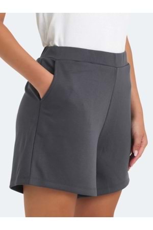 Slazenger Vidar Kadın Likralı Şort - Slazenger - Antrasit - ST00531-Antrasit-M