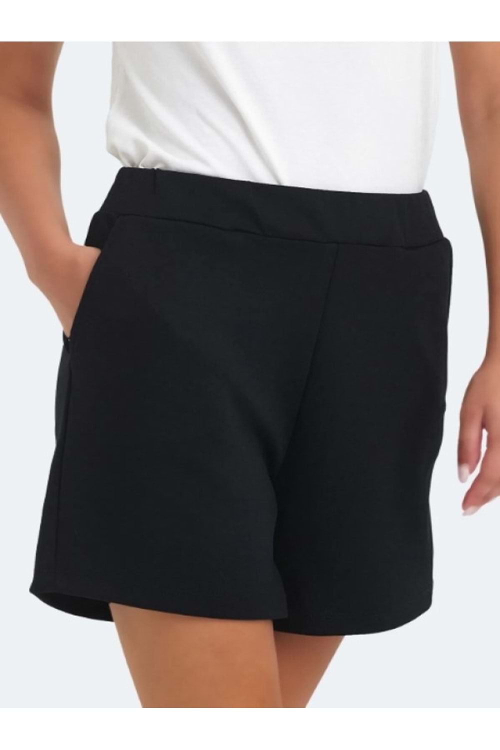 Slazenger Vidar Kadın Likralı Şort - Slazenger - Siyah - ST00531-Siyah-M