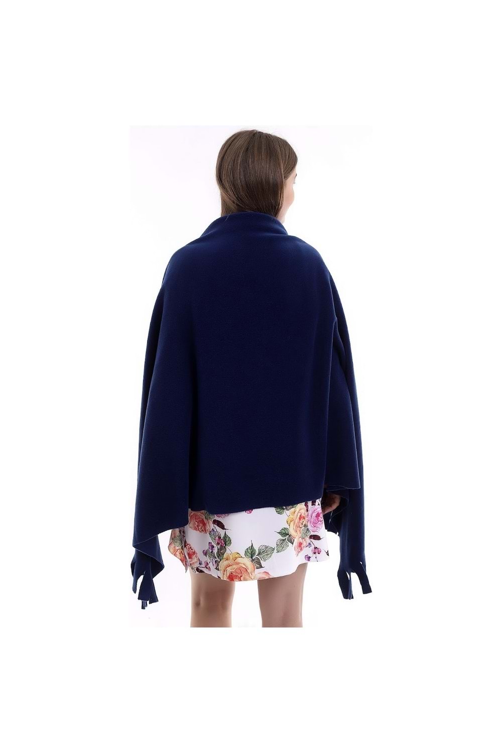 Forum Kadın Polar Şal -100- - 100 - Lacivert - Standart