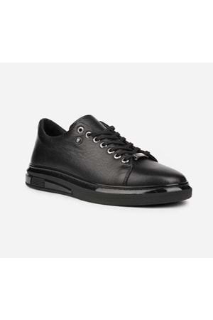 Pierre Cardin Paris 62112 Erkek Deri Pc Casual Ayakkabı - 62112 - Siyah