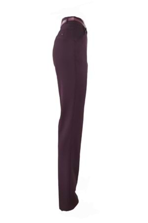 Kübra 3277 Kadın Klasik Kumaş Pantolon - Bordo - 38