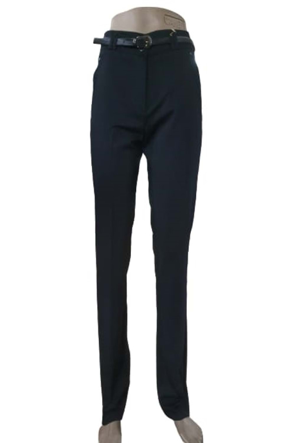Kübra 3277 Kadın Klasik Kumaş Pantolon - Lacivert - 38