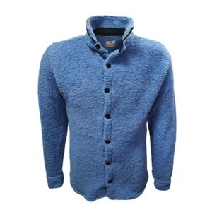 Yegua Y00788 Erkek Düz Kuzu Peluş Gömlek