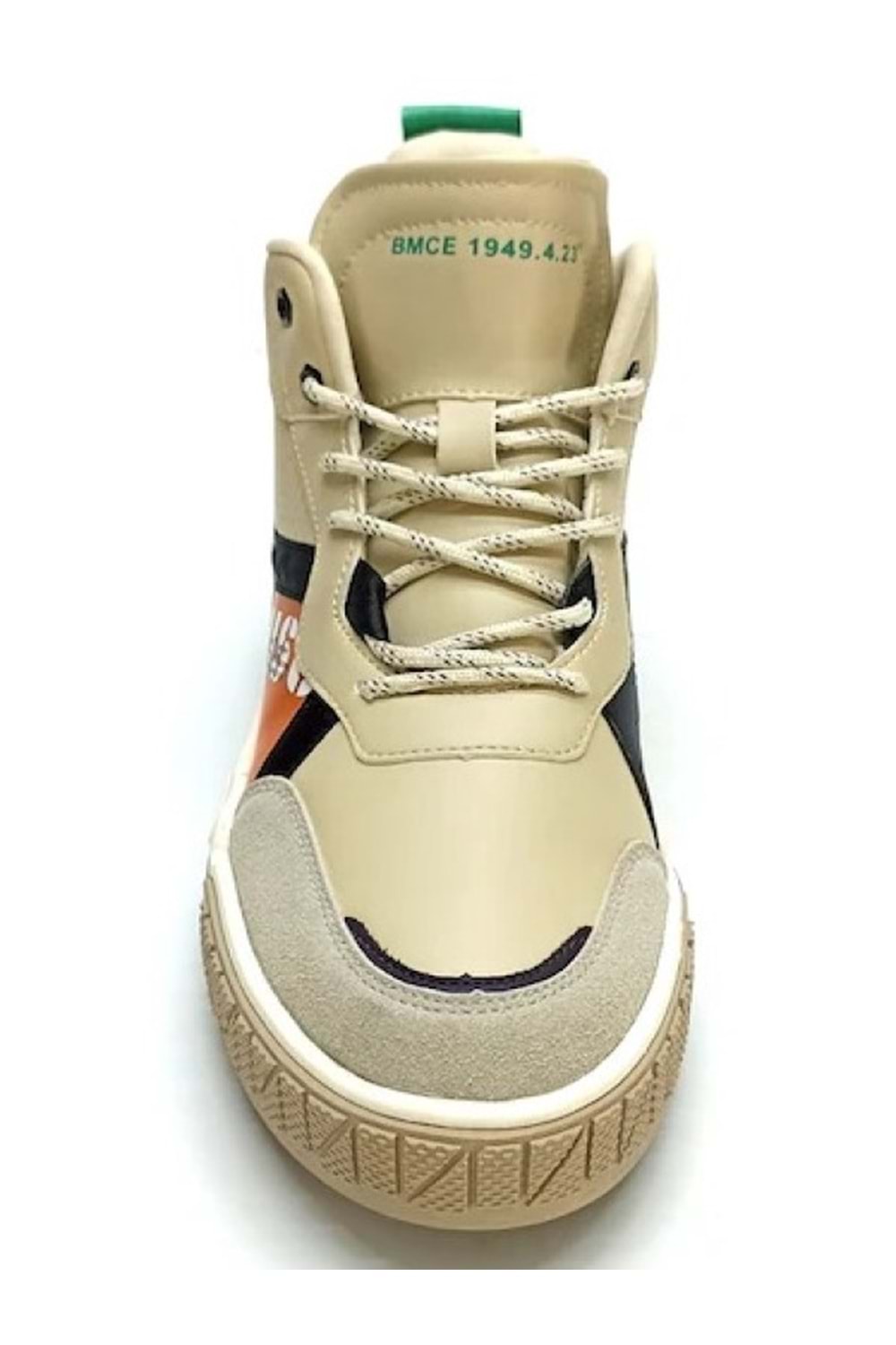 Gamelu 23Km Polo Erkek Boğazlı Memory Taban Sneaker Ayakkabı. - 23Km Polo - Bej - ST00793-Bej-41