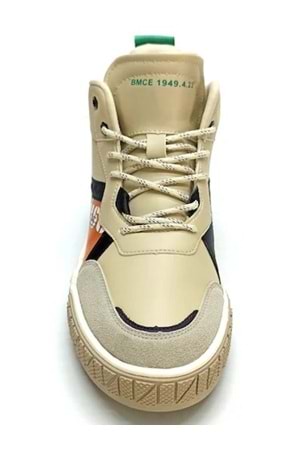 Gamelu 23Km Polo Erkek Boğazlı Memory Taban Sneaker Ayakkabı. - 23Km Polo - Bej - ST00793-Bej-41