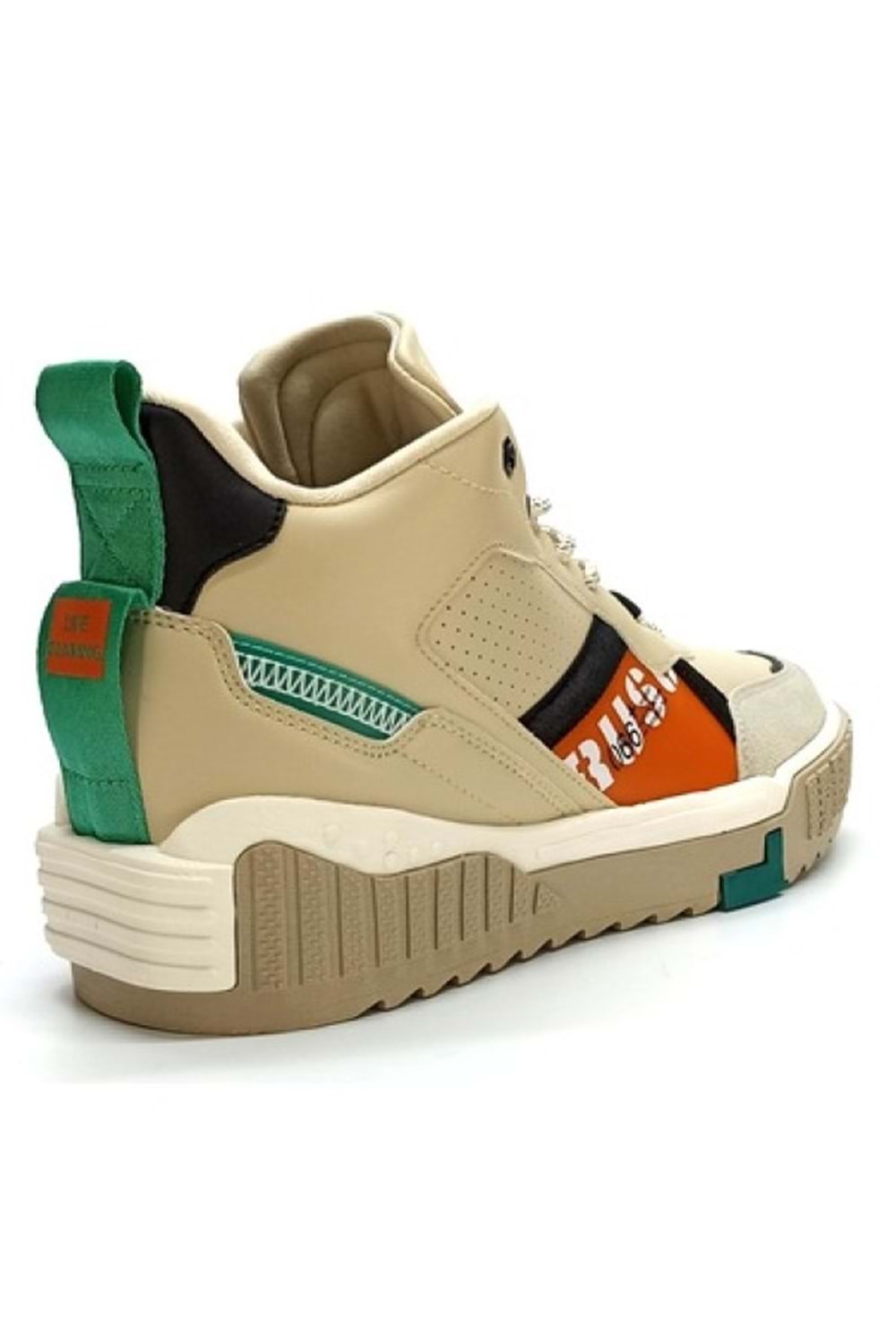 Gamelu 23Km Polo Erkek Boğazlı Memory Taban Sneaker Ayakkabı. - 23Km Polo - Bej - ST00793-Bej-41