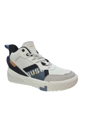 Gamelu 23Km Polo Erkek Boğazlı Memory Taban Sneaker Ayakkabı. - Beyaz - ST00793-Beyaz-41