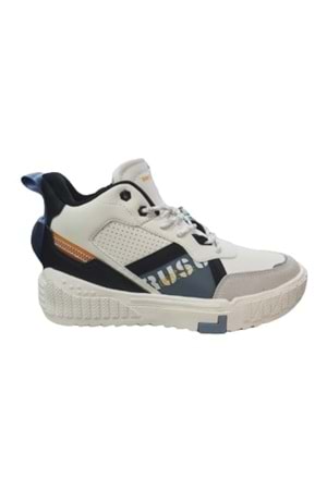Gamelu 23Km Polo Erkek Boğazlı Memory Taban Sneaker Ayakkabı. - Beyaz - ST00793-Beyaz-41
