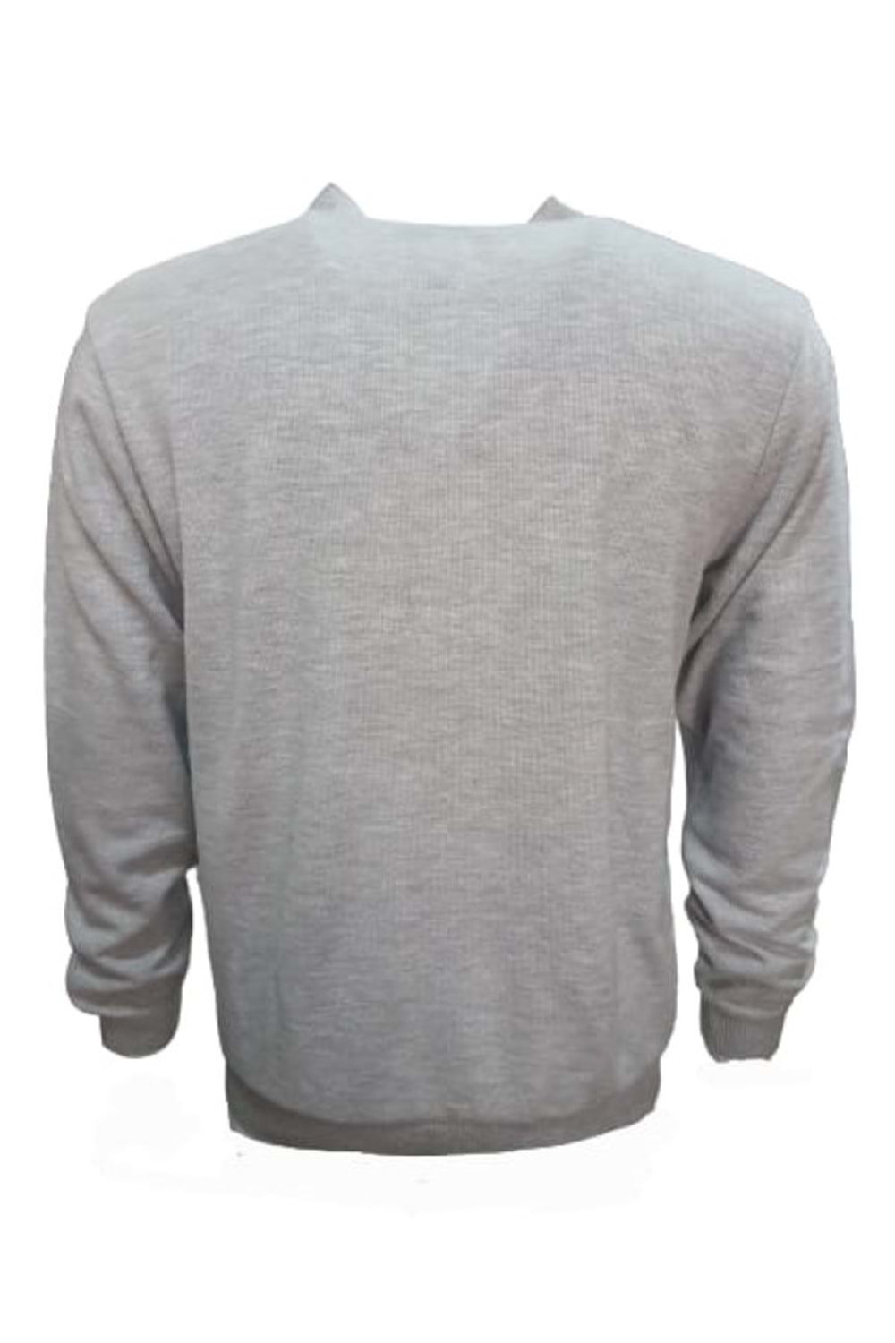 Mcl 14278 Erkek Basic Önü Düğmeli Hırka - Gri