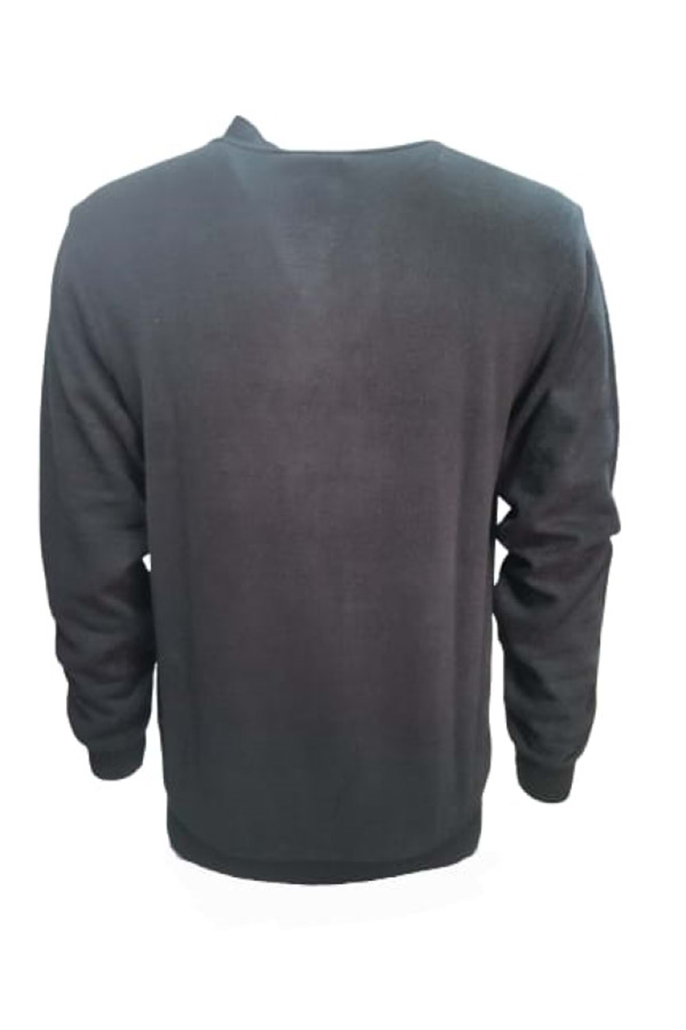 Mcl 14278 Erkek Basic Önü Düğmeli Hırka - Siyah