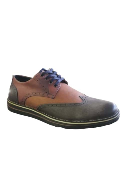 Wonder 4010 Erkek Nubuk Desenli Casual Ayakkabı.