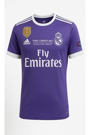 Real Madrid R01064 Ronaldo Nostalji Mor Forması - R01064 - Mor