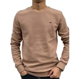 Ce-Ce C9001 Erkek Basic Selanik Bisiklet Yaka Sweatshirt