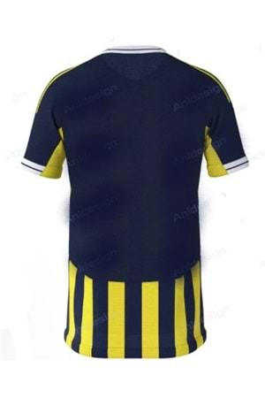 Fenerbahçe F01293 İç Saha Çubuklu Forma 2025-2026 - Fenerbahçe - Sarı - ST01293-Sarı-S