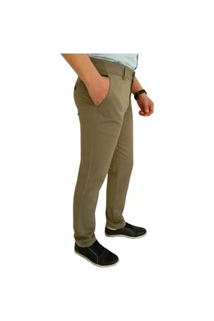 Presto Erkek Lion Regular Keten Pantolon 3309 - 3309 - Bej - 52