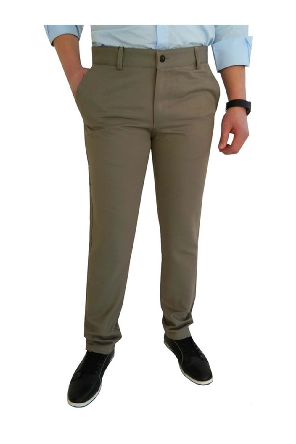 Presto Erkek Lion Regular Keten Pantolon 3309 - 3309 - Bej - 52