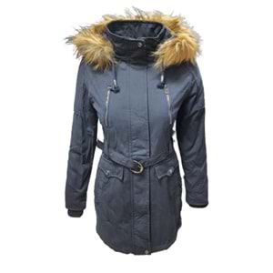 Tmberline Tb3439 Kadın Gabardin Kapüşonlu İçi Kürklü Mont