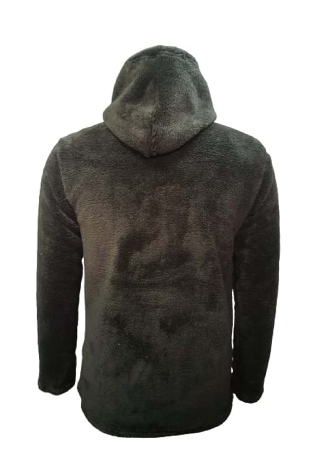 Mtn Erkek Peluş Kapüşonlu Sweatshirt St01519 - Haki