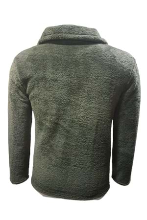 Mtn Erkek Peluş Çeket Sweatshirt St01538 - Haki