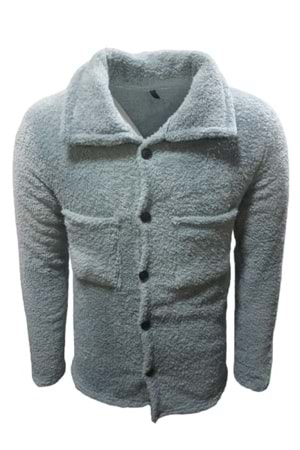 Mtn Erkek Peluş Çeket Sweatshirt St01538 - Turkuaz