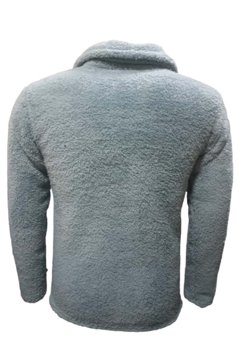 Mtn Erkek Peluş Çeket Sweatshirt St01538 - Turkuaz